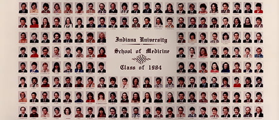 composite photos of class of 1984