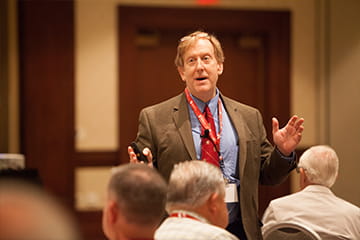 Dr. Richard Gunderman speaking 