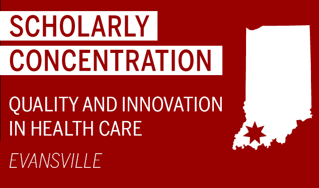 map shows quality and innovation concentration location in evansville