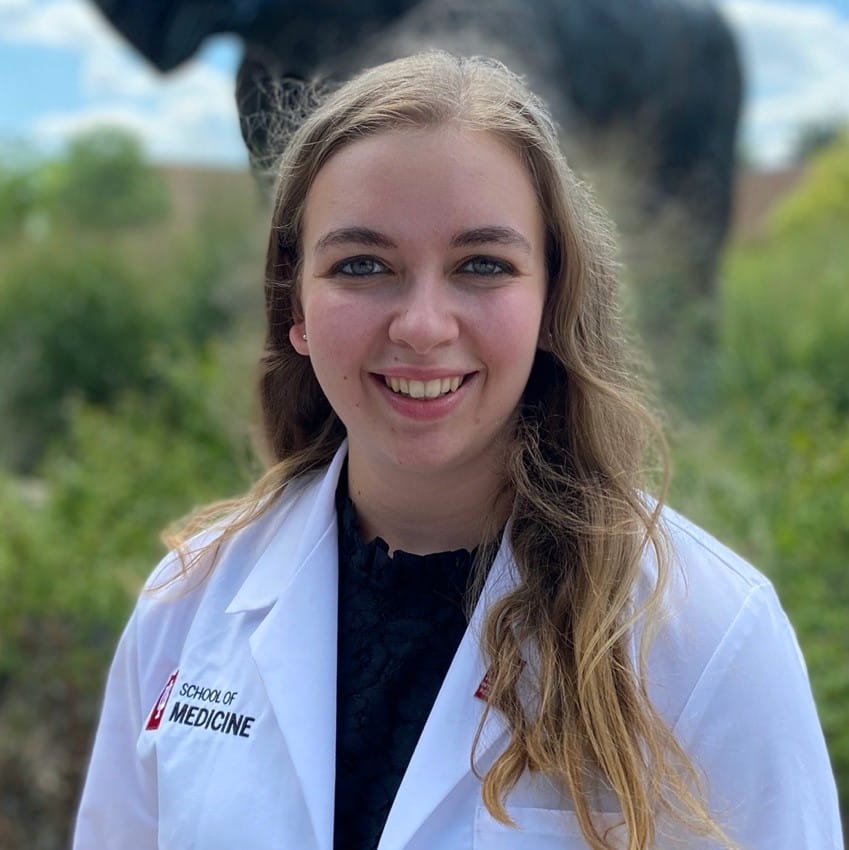 Medical student Cassie Ancerson