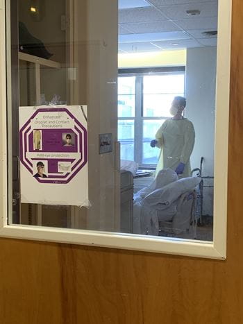 Methodist Covid unit