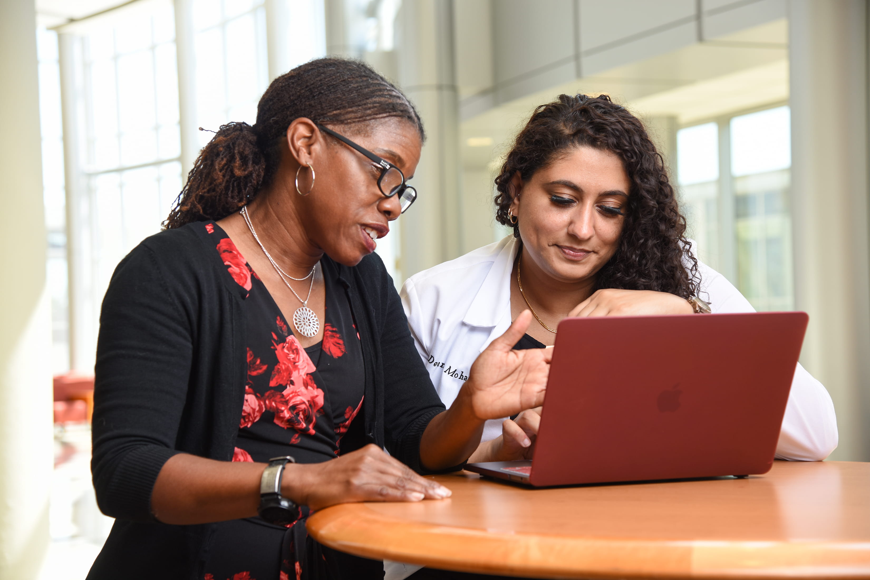 Karen Smartt and Deena Mohamed