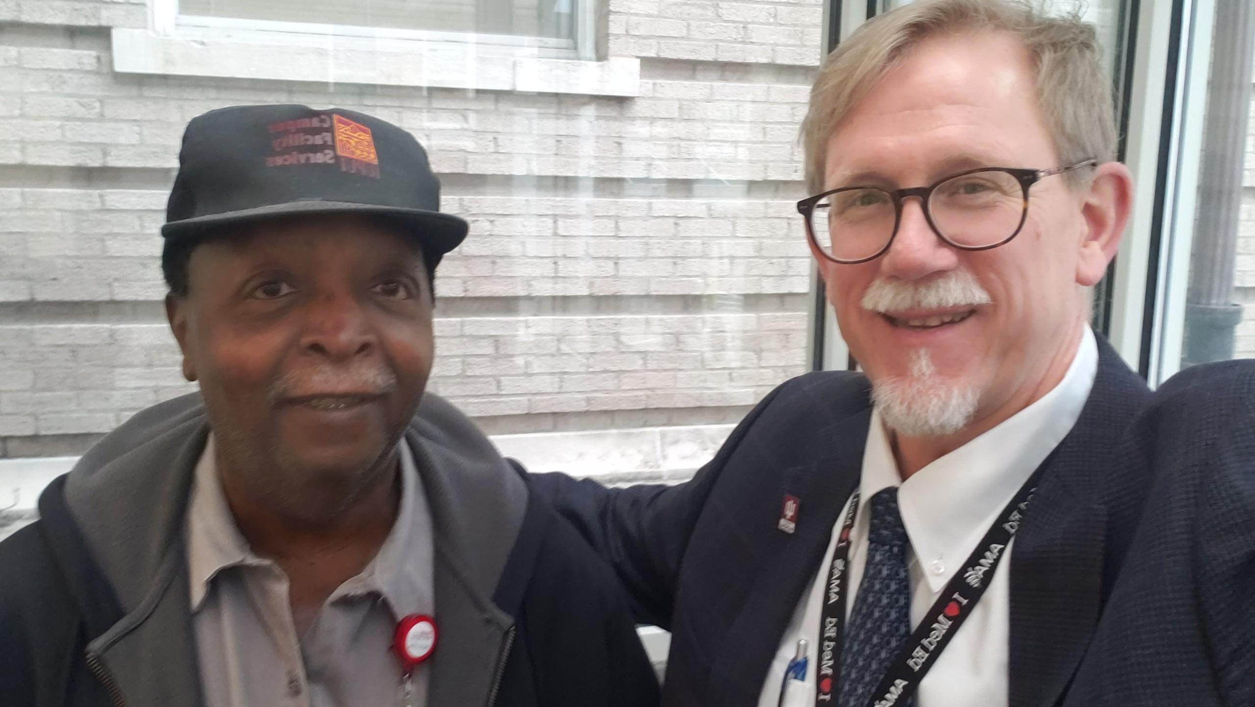 Bennie Porter and Brad Allen