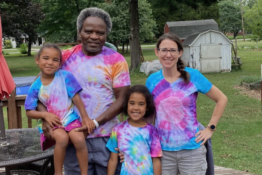 Jennifer Watters and family
