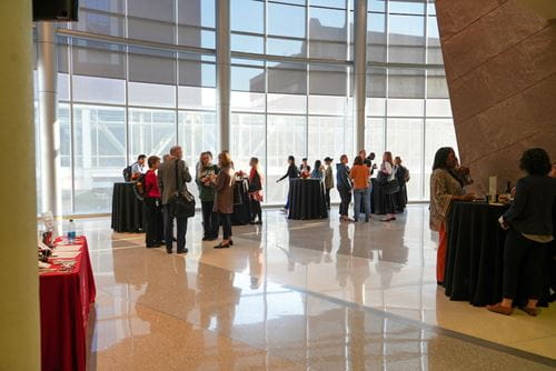 Fall All School Meeting reception