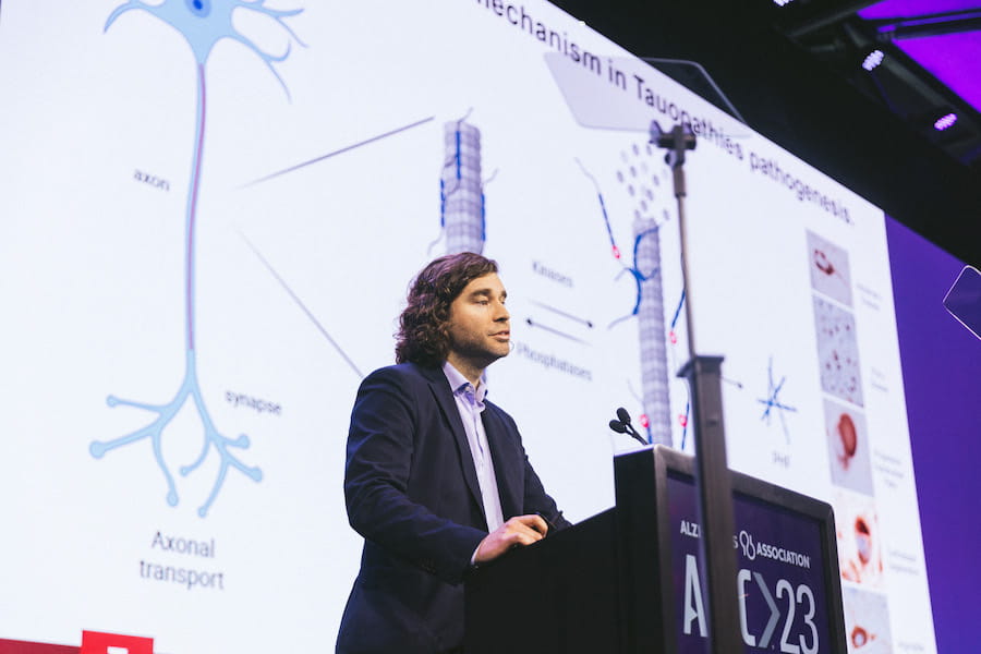 Cristian Lasagna-Reeves speaks at AAIC
