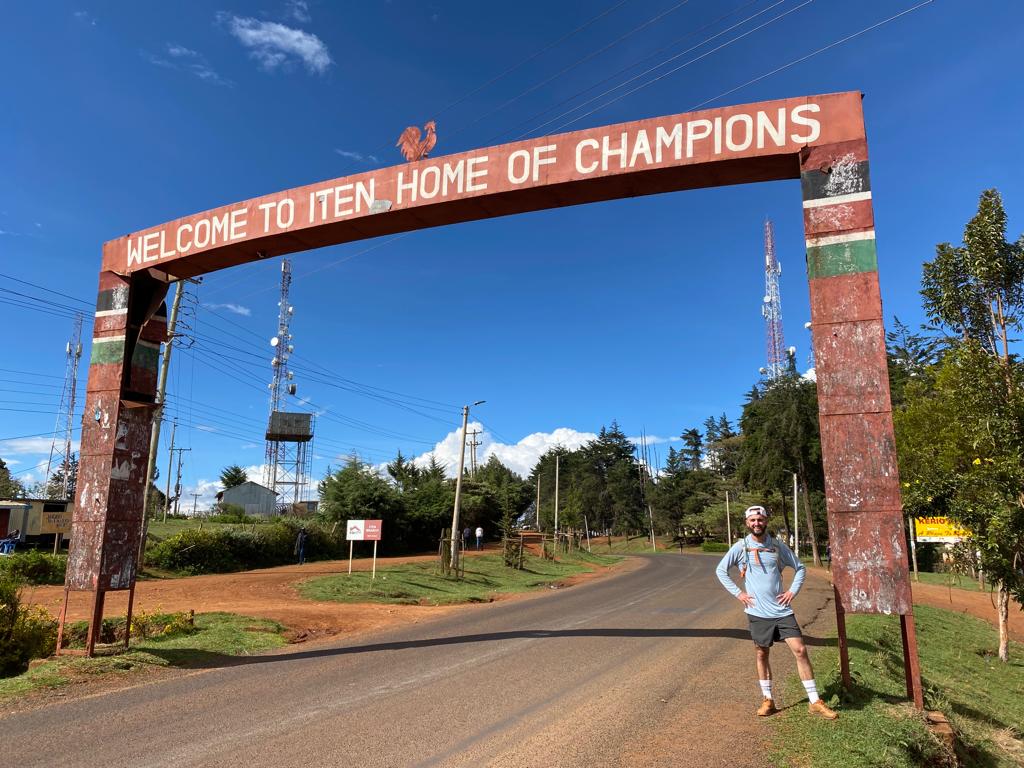 Peter Arnold in Kenya