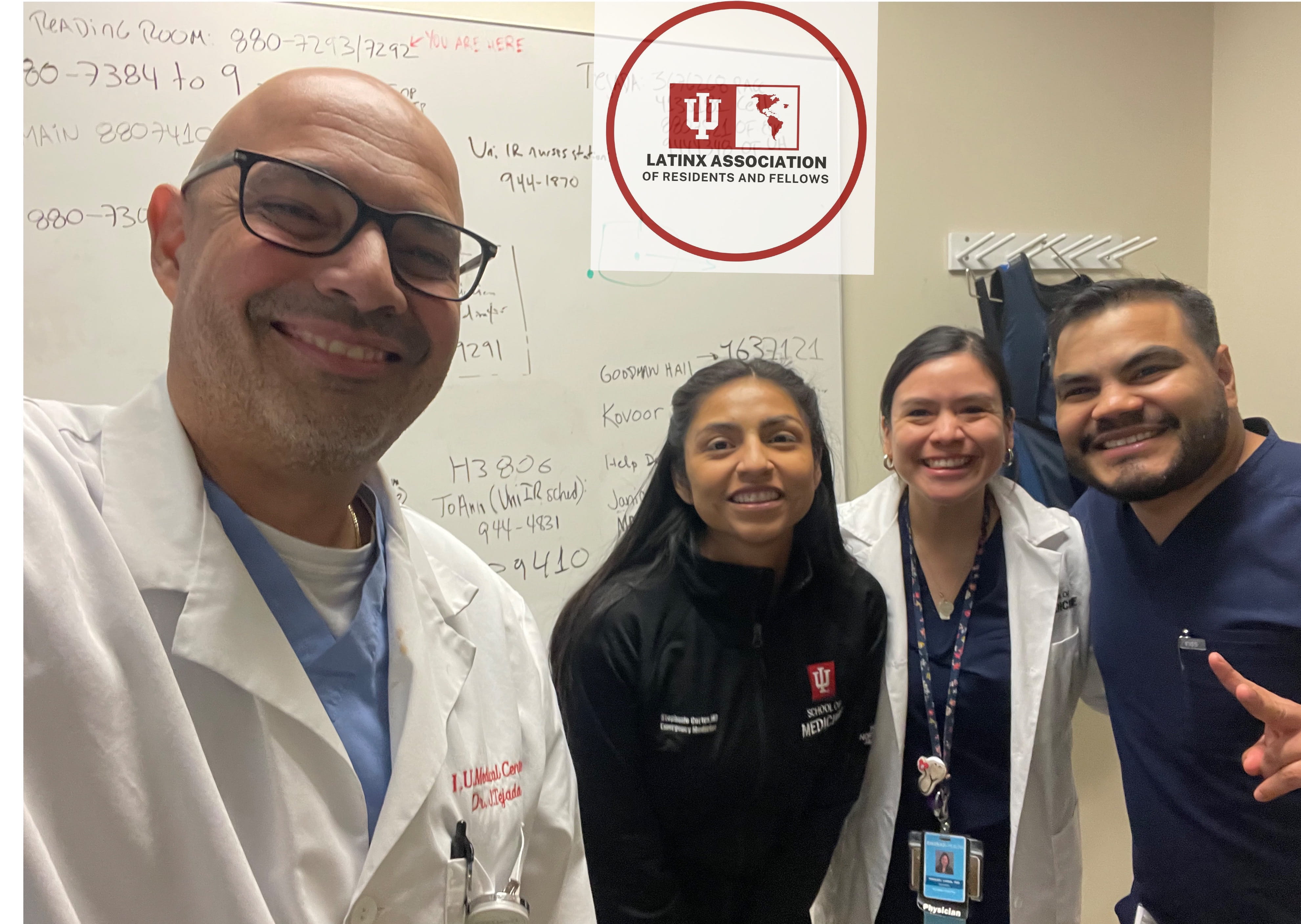 Juana Tejada, MD; Stephanie Cortes, MD; Mariel Luna, MD; and Eleazar Montalvan, MD