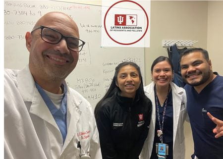 Juana Tejada, MD; Stephanie Cortes, MD; Mariel Luna, MD; and Eleazar Montalvan, MD