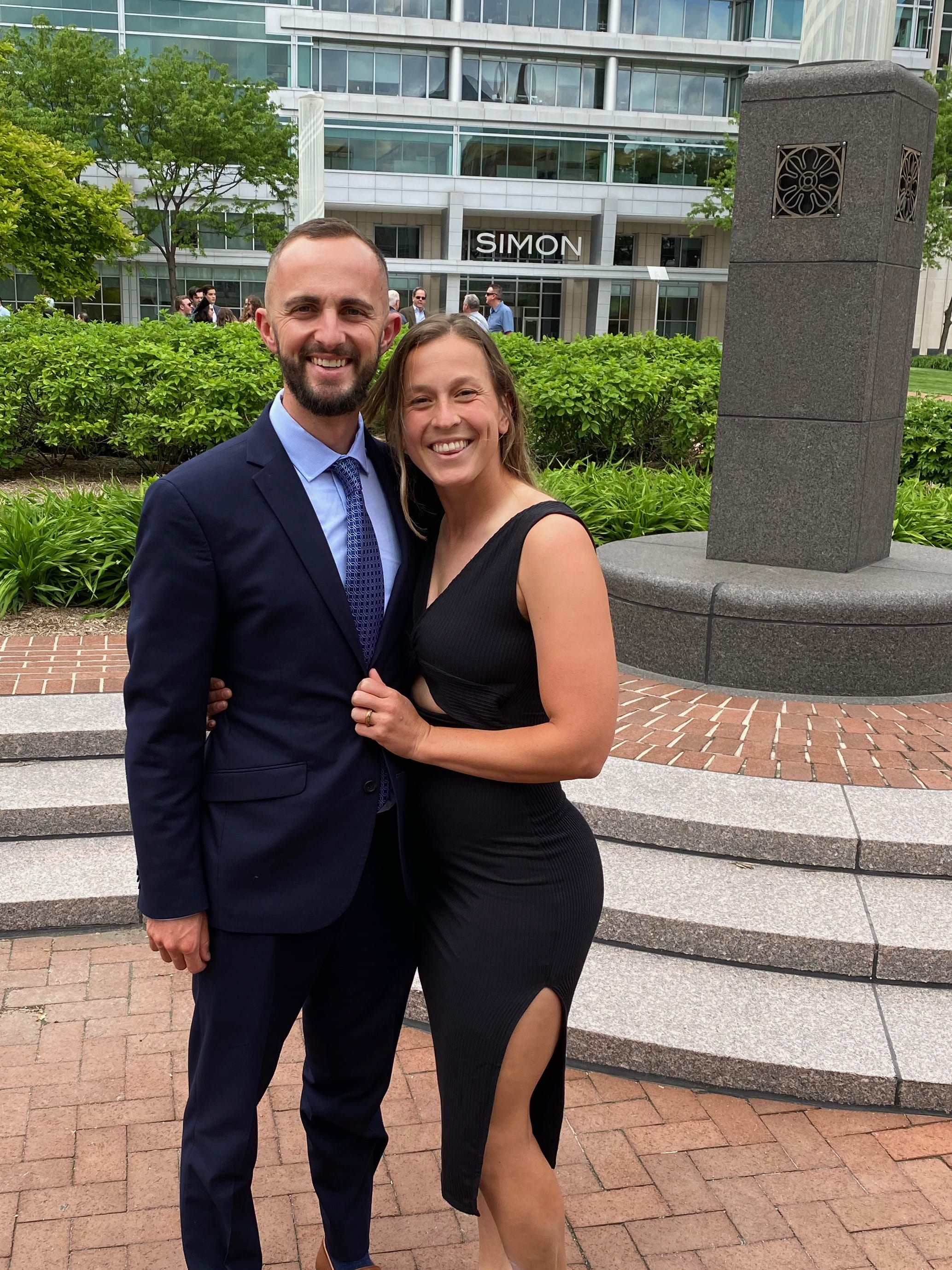 Peter Arnold with wife Rachel