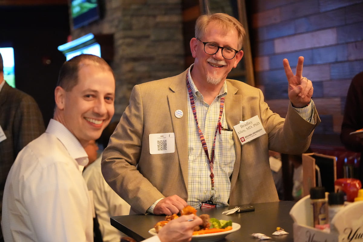 Brad Allen at Physician Mentor reception