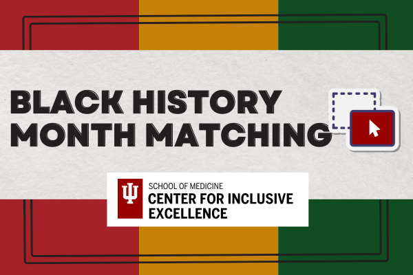 Center for inclusive Excellence Black History Month Graphic