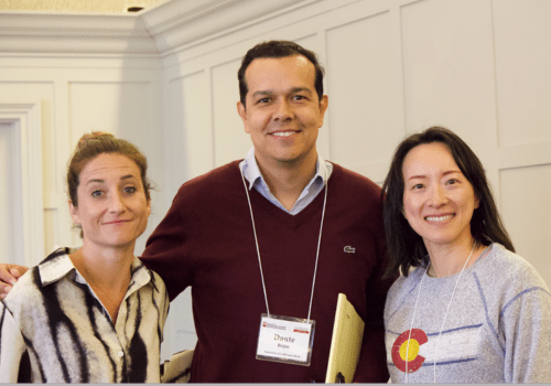 Three Breath Summit 2024 guests posing for photo