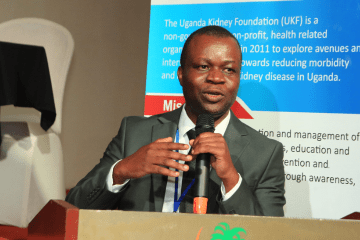 Dr. Anthony Batte at World Kidney Day conference