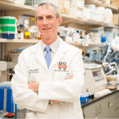 Dr. Mark Payne in his lab