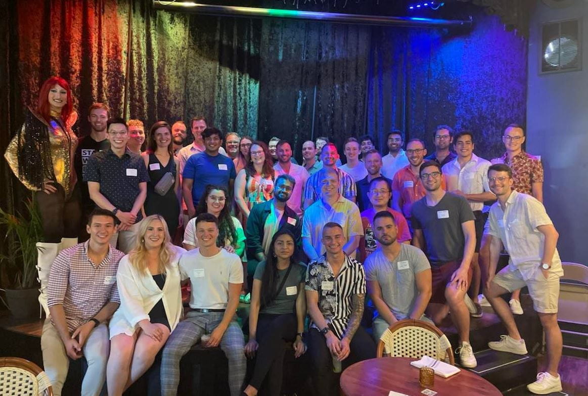 Pride group photo