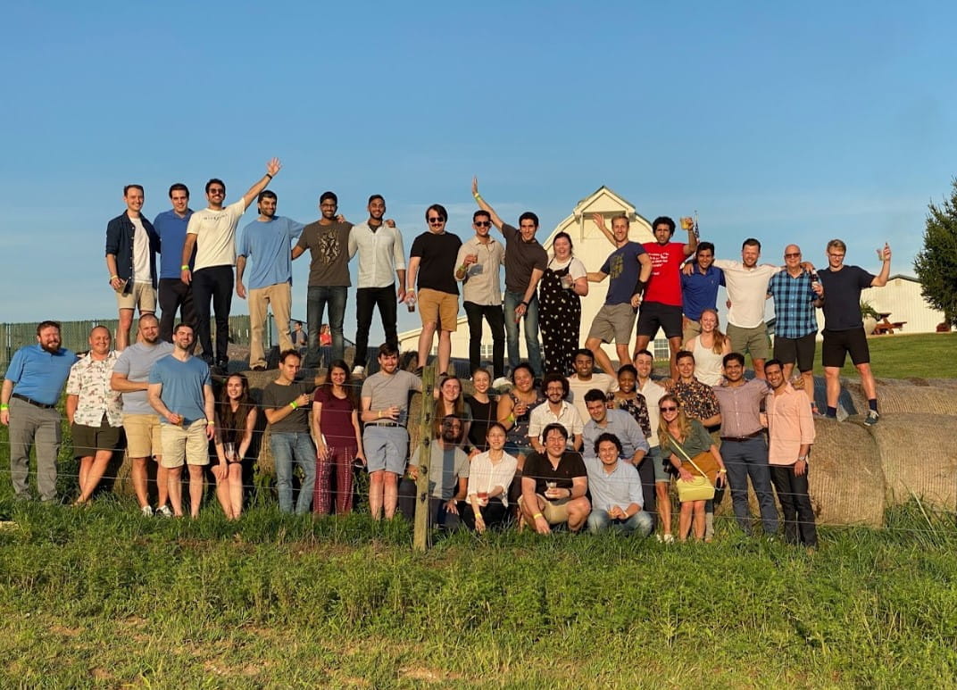 residents at annual retreat