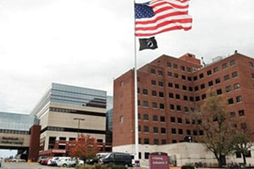 Exterior of Roudebush VA Medical Center