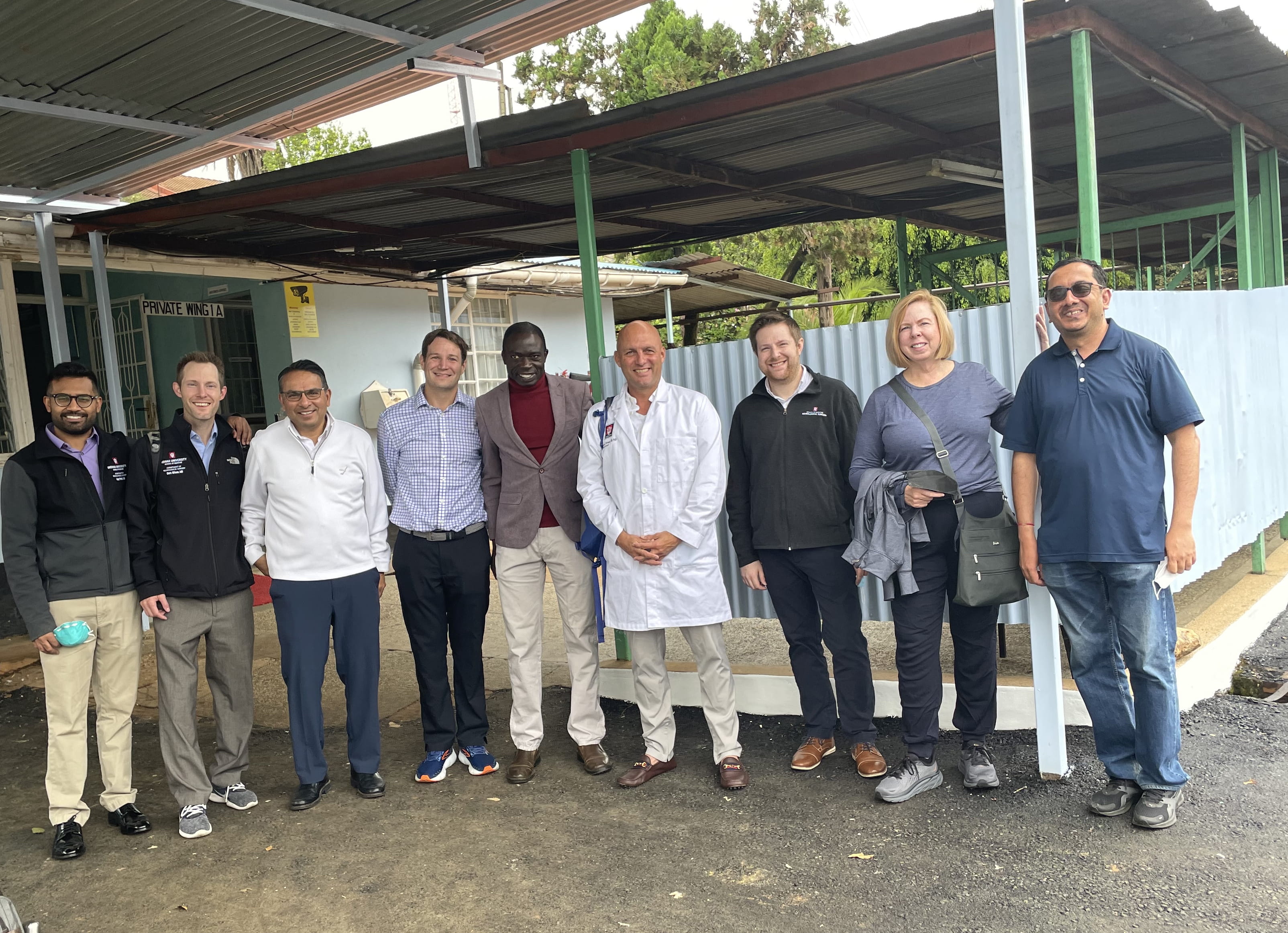 Neurological Surgery Mission Trip team