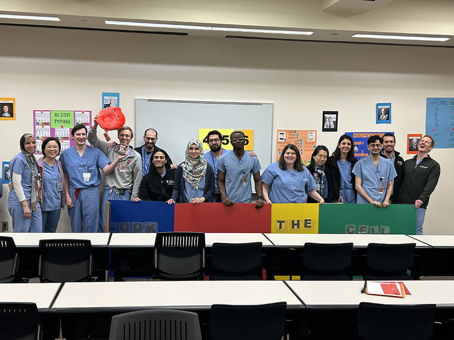 Fellowship escape room group picture