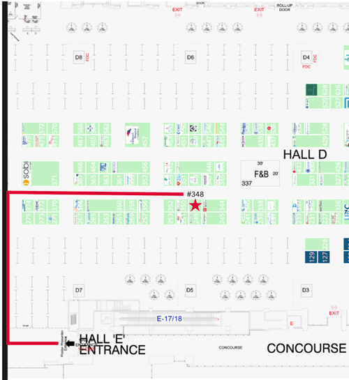 booth location map