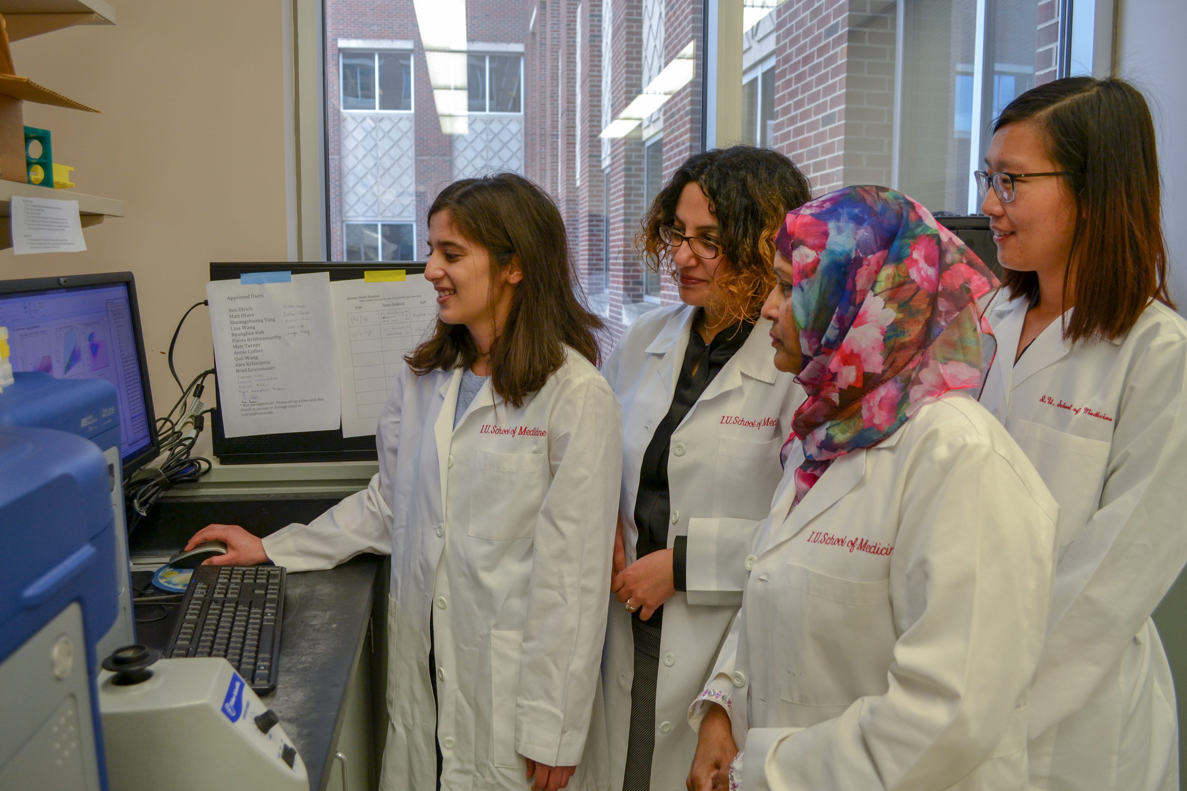 Female investigators in the Wells Center for Pediatric Research