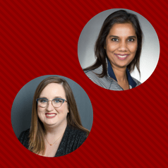 Ashley Dummer and Neelam Chand