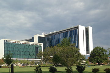 Eskenazi Hospital and surrounding campus