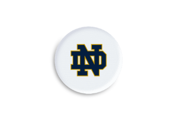 Notre Dame Monogram Navy and Gold