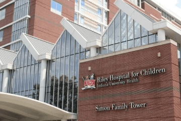 Riley Hospital Exterior shot
