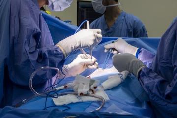 Image of surgery taking place