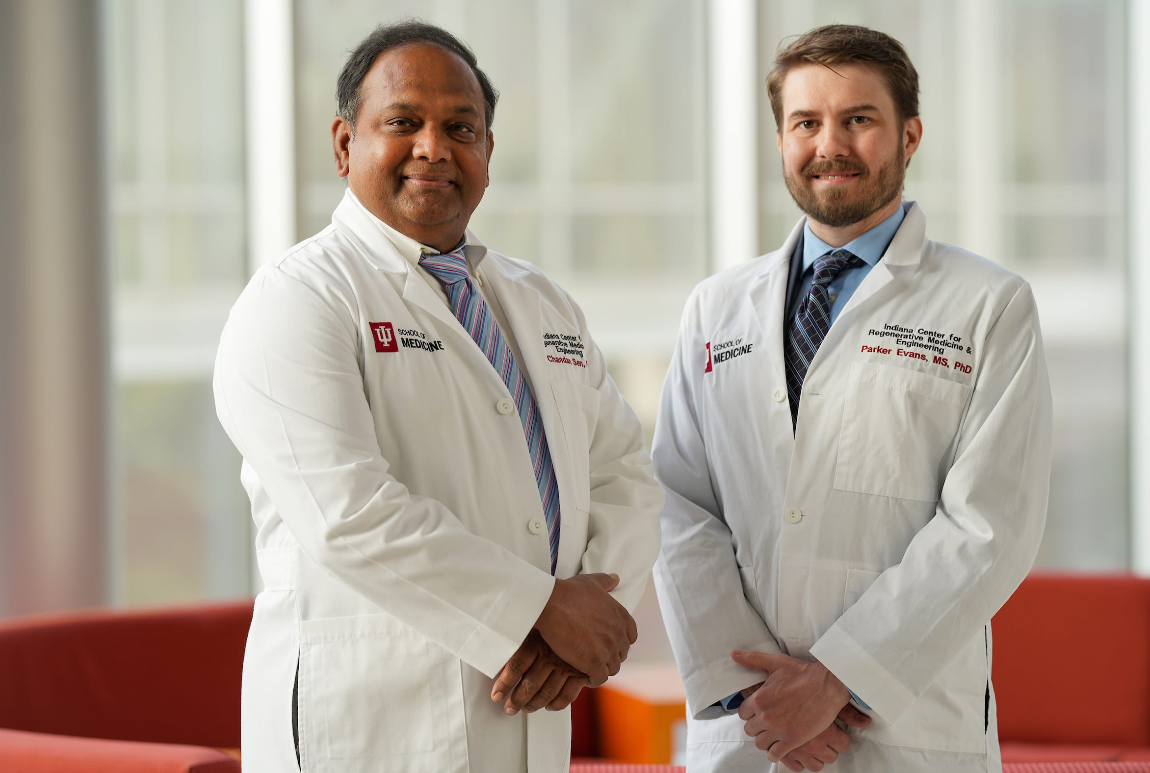 Chandan Sen, PhD and Parker Evans, PhD