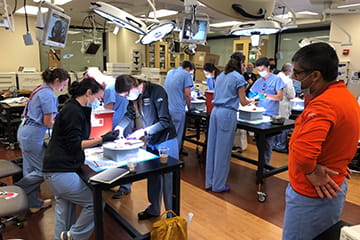 Cardiothoracic Six year Integrated Program working in the classroom