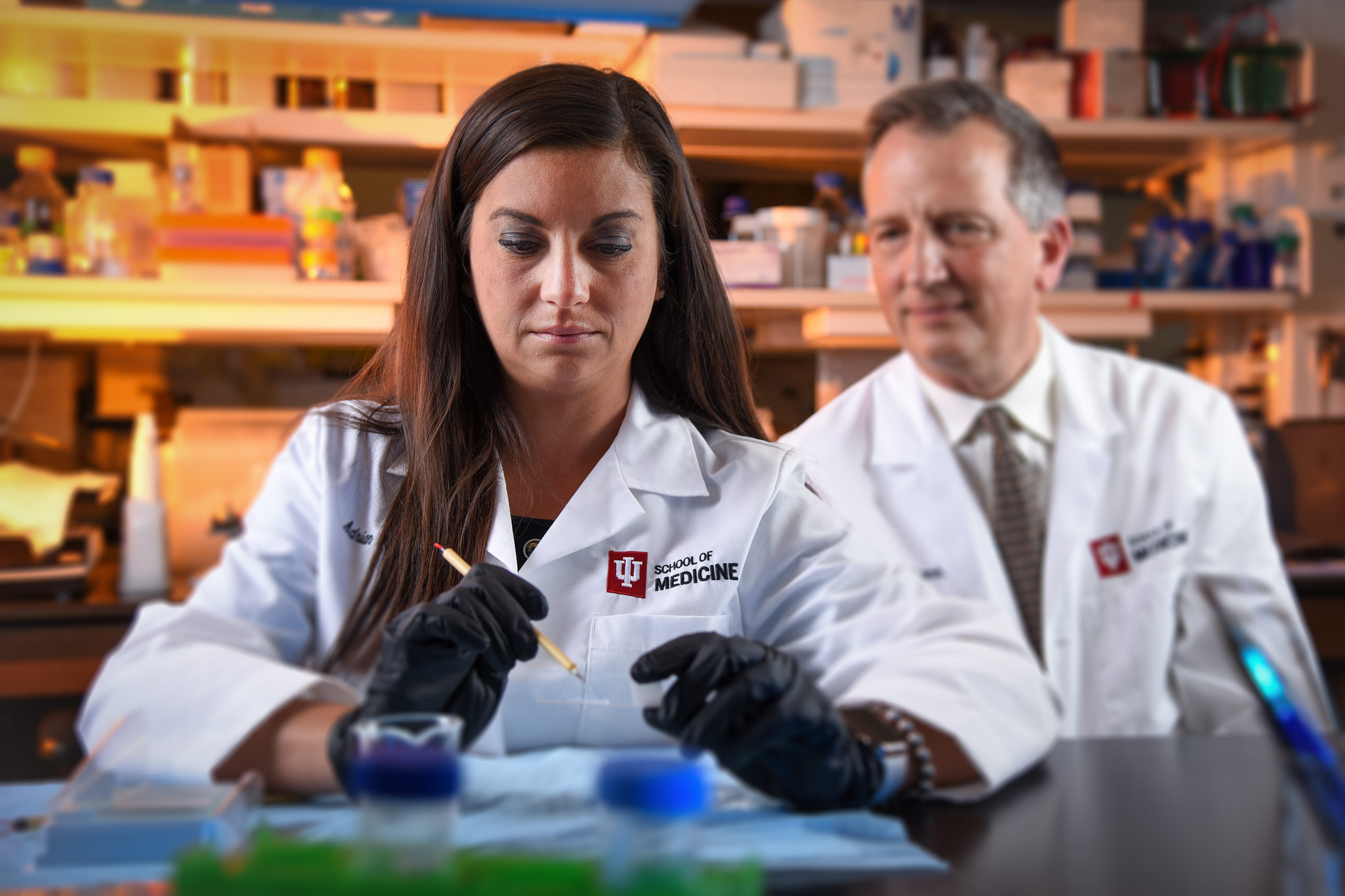 Adrian Oblak, PhD and Bruce Lamb, PhD