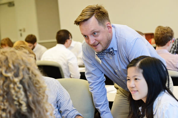 Matt Holley teaching