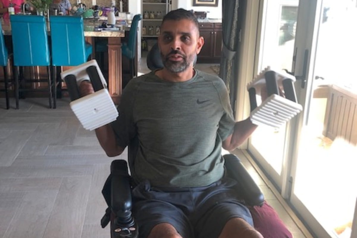 Vimal Patel was an orthopaedic surgery patient at IU Health