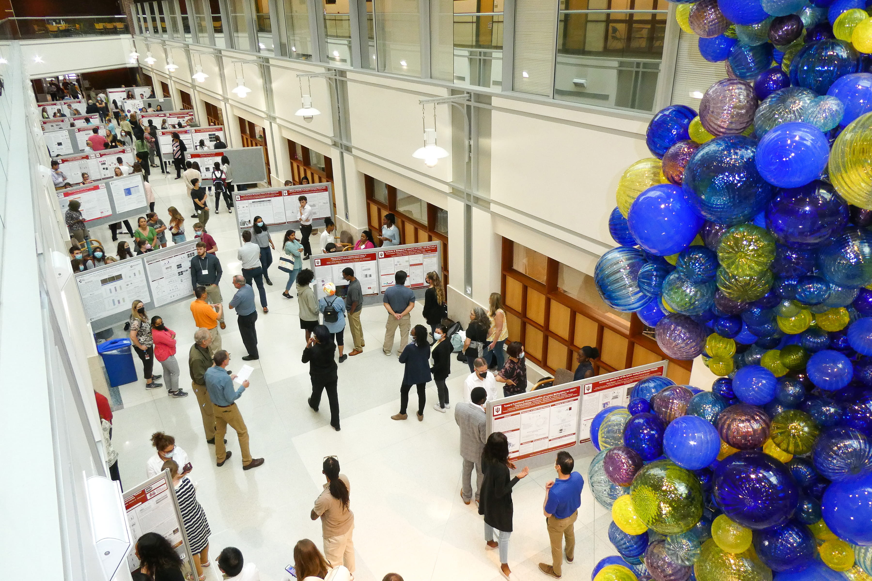 Poster session for 2022 summer programs