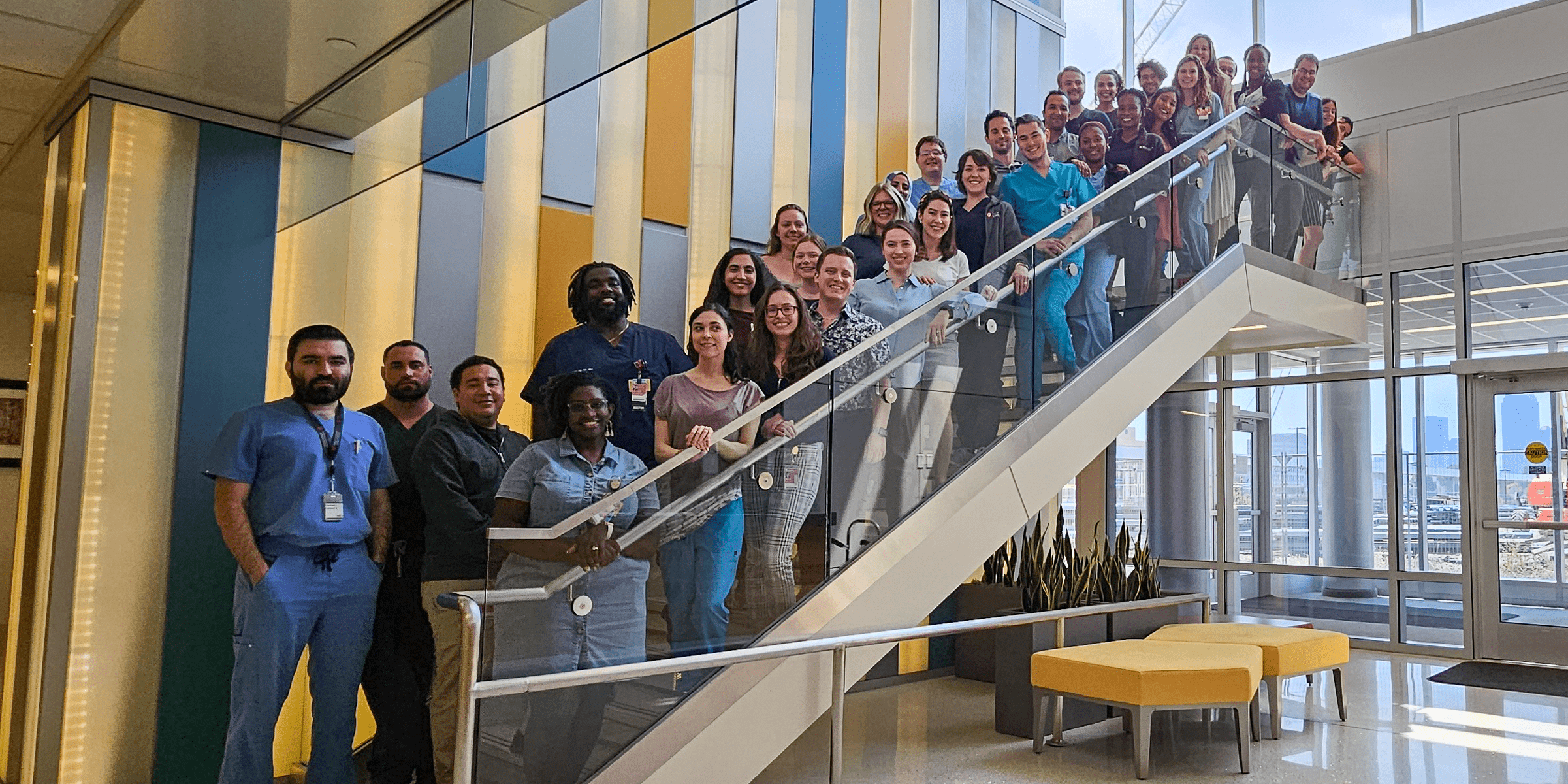 A photo of the IUSM Department of Psychiatry Residents from August 2023.