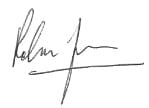 Signature of Rohan Dharmakumar, PhD 