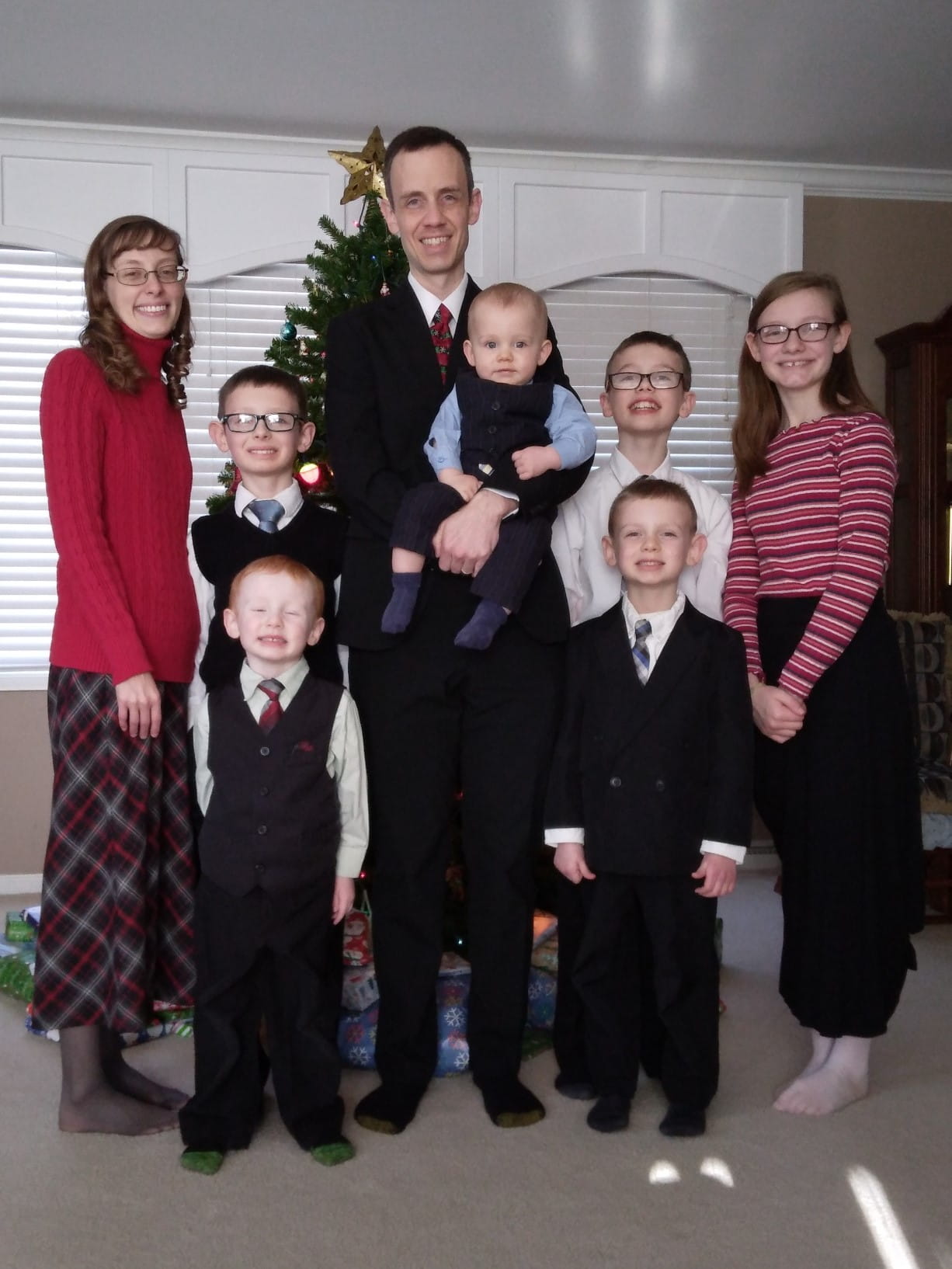 Mark Westbroek and family