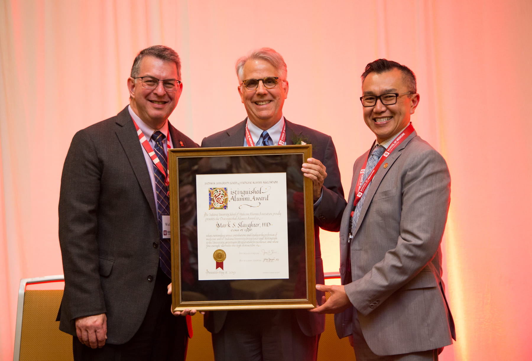 Distinguished Alumni Slaughter